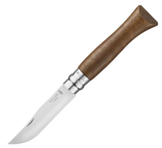 Нож OPINEL №9 Stainless (ореховая рукоять)