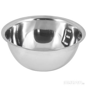Миска нерж. MALLONY BOWL-20, 1,5 л диаметр 20см
