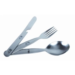 Набор Mess Kit (ложка-вилка-нож) сталь